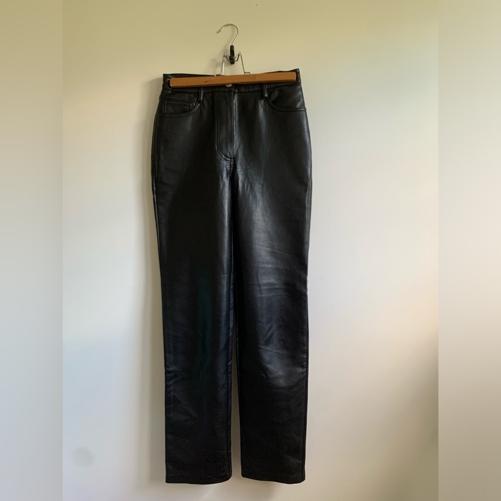 Wilfred pleather pants